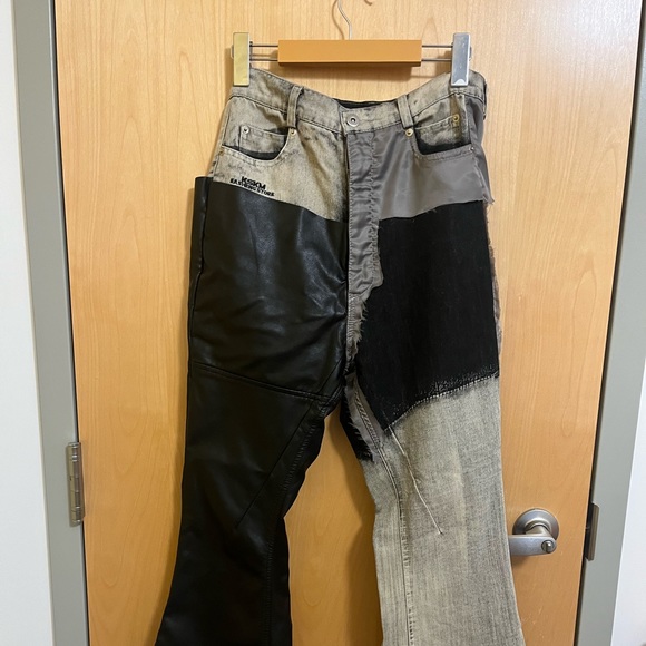 RO style micro flared jeans,high street design - Picture 1 of 5